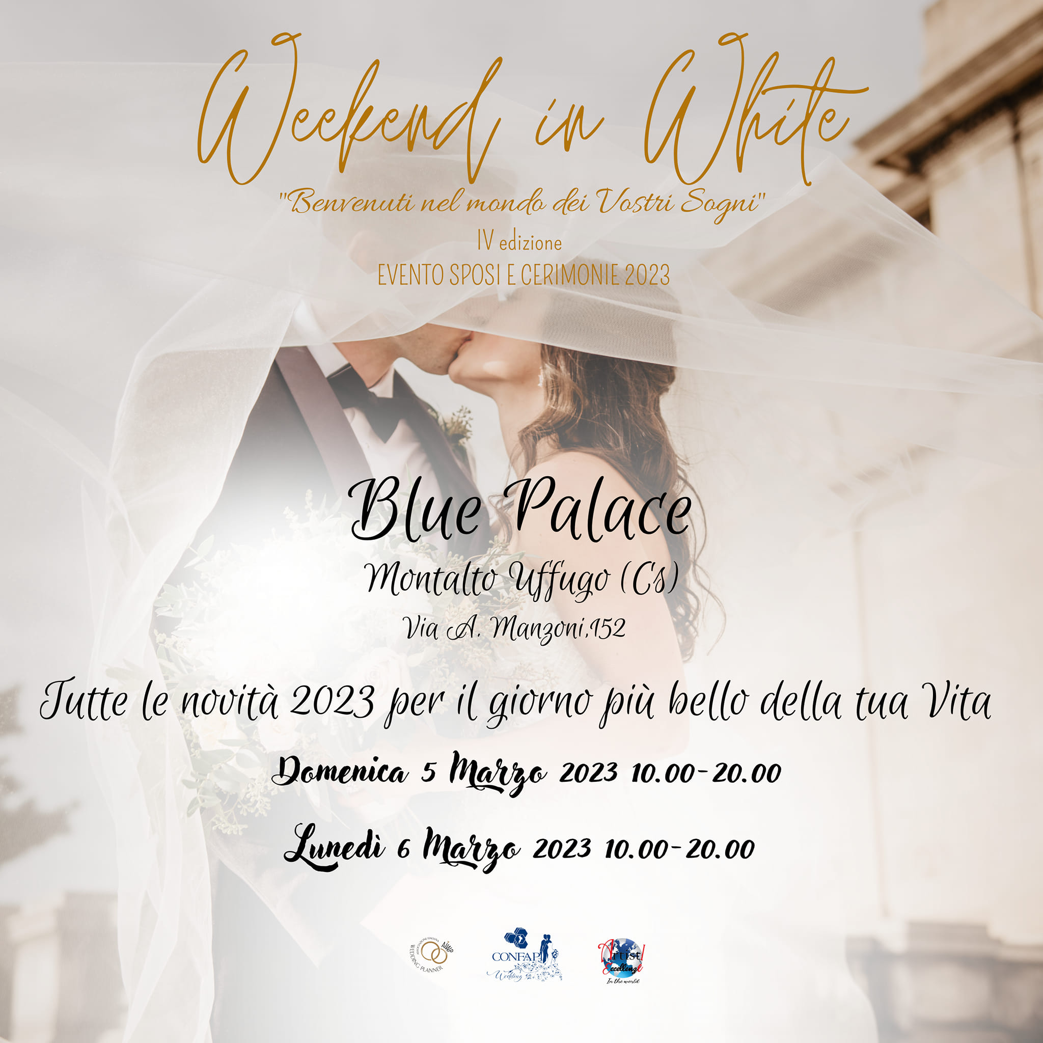 Weekend in white, la IV edizione dell’evento sul destination wedding sarà a Montalto